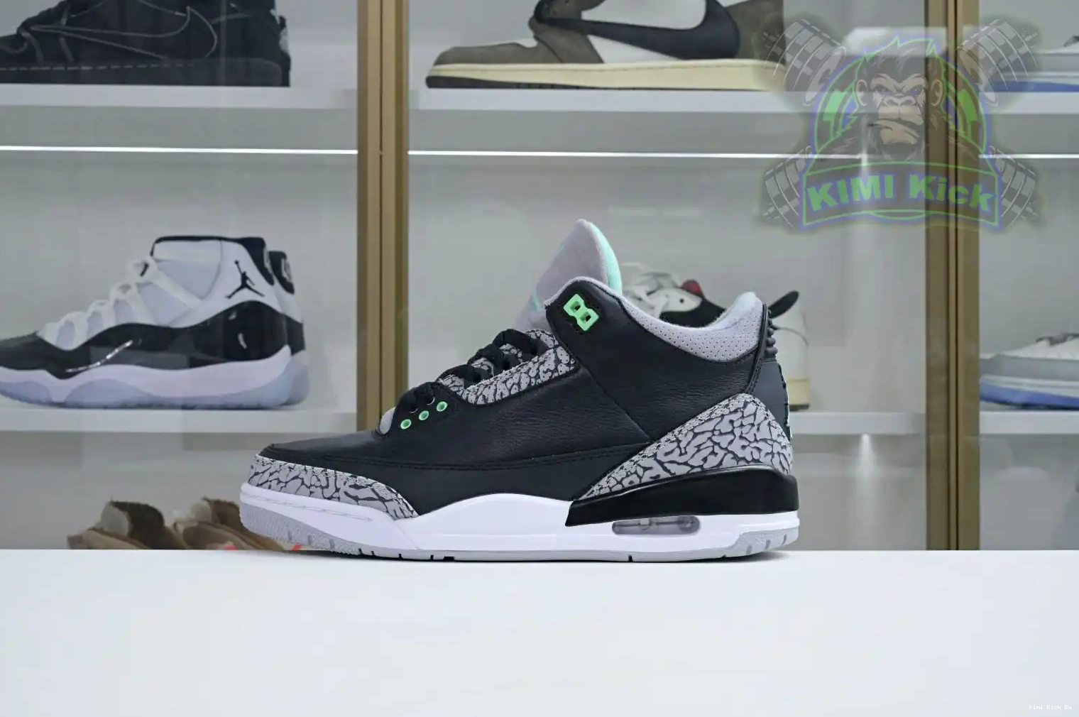 Glow 3 Jordan Kimikick Green Air 0810